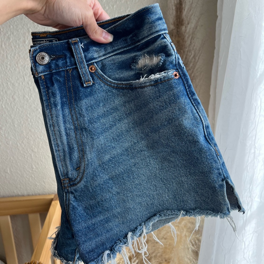 Abercrombie jean shorts